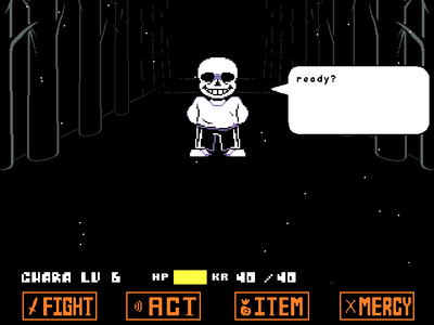 Undertale】Killer sans fight!! by Aetflix_765 - Game Jolt