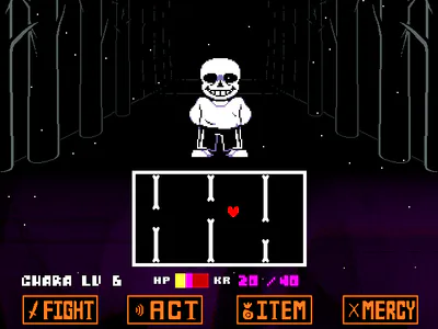 UNDERTALE: promised. (Sans Fight)_哔哩哔哩_bilibili