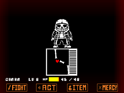 Dusttale Sans Fight by -TheKidd- - Game Jolt