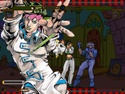 Jojo's Bizarre Adventure: Heritage For The Future 2 (Mugen) by