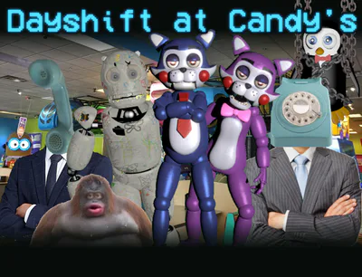 I WAS NOT READY  Five Nights At Candy's (FNAF Fan-game) 