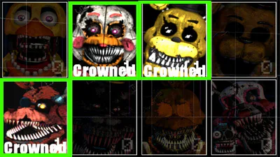 NIGHTMARE WITHERED CHICA in UCN (MODS) #FNaF by CrownedExpertz - Game Jolt