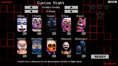 ULTIMATE CUSTOM NIGHT JUST GOT HARDER!