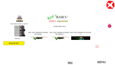 Mod  Baldi's Basics Classic Remastered - Mod Menu 