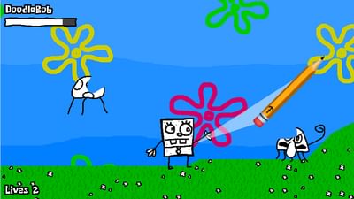 spongebob doodlebob and the magic pencil game