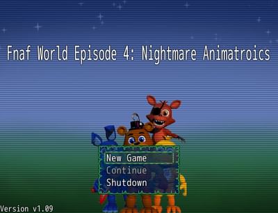 FNaF World: Nightmare Rise Chapter I by Chaos_Dragon - Game Jolt