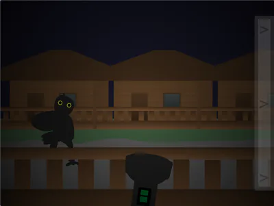 Screenshot from a minigame from a Pre-Alpha Build.