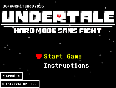 Create Your Frisk- Sans Hard Mode by TheOneAndOnlyBiscuits - Game Jolt