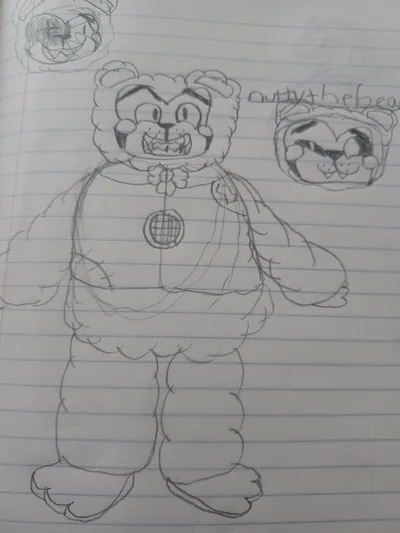 nutty the bear main mascot and banjo player