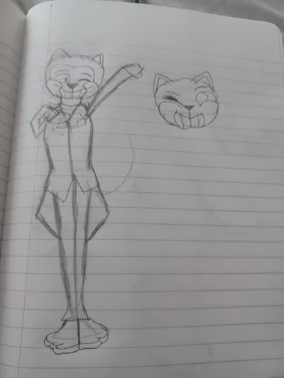 Maestro the kitty play on the violin but he also likes to play the piano usually the cast gives him a piano or a violin