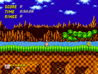 Sonic EXE 2 on Game Jolt: I found a happy version of sad spongebob