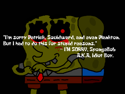Sonic EXE 2 on Game Jolt: I found a happy version of sad spongebob
