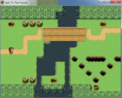 A side area in the first land you travel through.