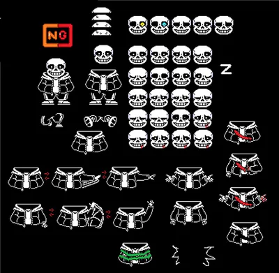 UNDERTALE Sans Battle Remake by the_a_white_name - Game Jolt