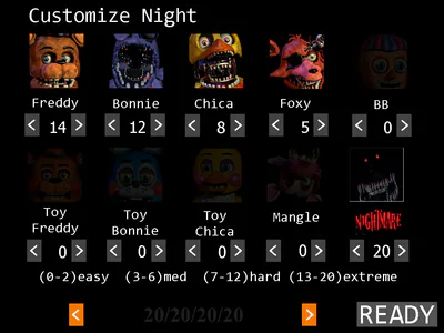 Five Nights at Freddy's 4 Five Nights at Freddy's 2 Nightmare