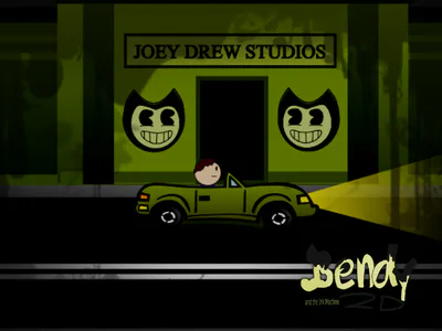 Main Menu image - Bendy & The Ink Machine 2D: Low Budget Edition