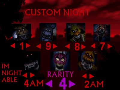 fnaf ultimate custom night online game