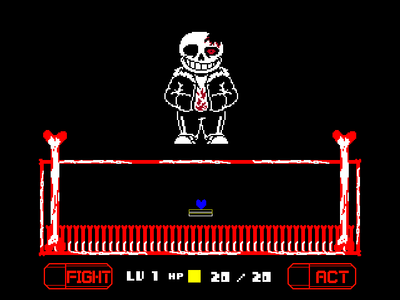 Horror Sans Battle(Undertale fan game) by EeveeLing - Game Jolt