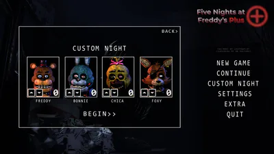 Five Nights at Freddy's Plus remake by DELVLAD Studios - Game Jolt