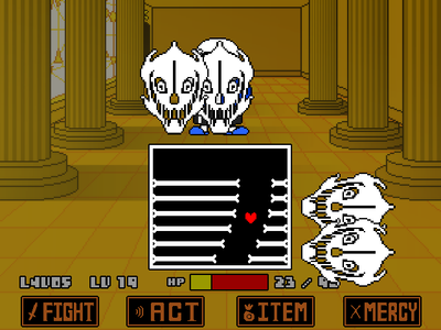 Undertale: Glitchtale Fighters (2 PLAYER) by A_Okay_Dev - Game Jolt