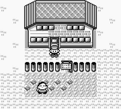 Screenshot from Pokémon Red. The map will not have color, but sprites definitely will.