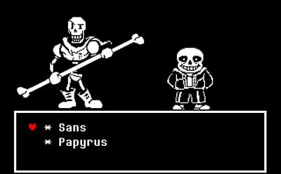 Undertale Sans And Papyrus Genocide Battle Remake By Team
