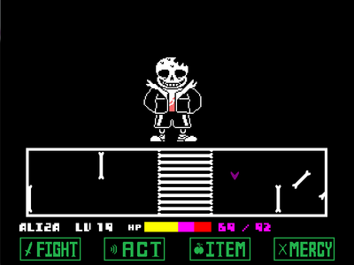 Horrortale Sans Fight by zbychu2 - Game Jolt