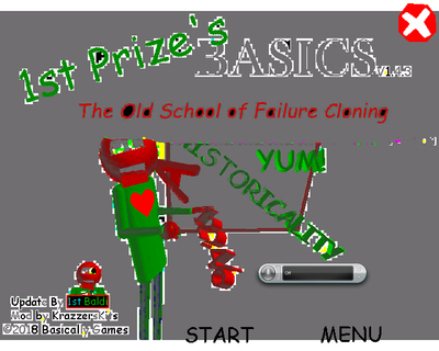 1st Prize's Basics in Education and Learning Port 1.4.3 - Baldi's Basics Mod, Baldi's Basics in Education and Learning