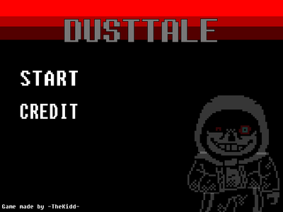 Undertale, Dust sans fight rebalanced.? (Team_HardCode), phase 1-3  completed.