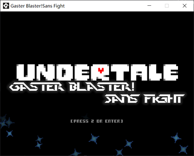 1000 GASTER BLASTER! - Sans Simulator (Gamejolt) 