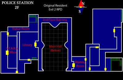 resident evil 2 remake rpd map