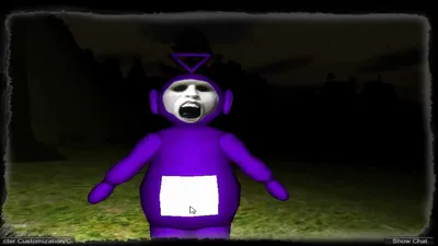 JustALilToby on Game Jolt: Tinky Winky from Slendytubbies 1 model