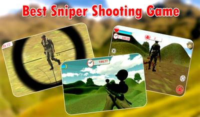 mountain sniper shooting 3d