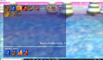 Party select screen (unfinished)
