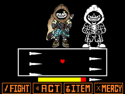 scratch ink sans fight