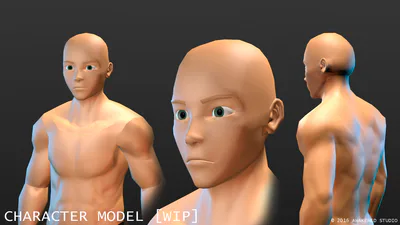 Character model WIP