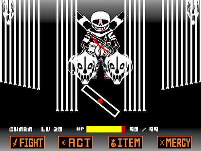 Ink Sans Fight Phase 2 GIF - Ink sans fight Phase 2 - Discover