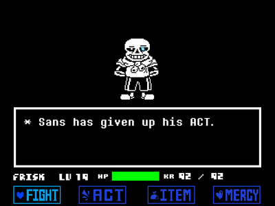 Underswap Broken Promise Sans by g-norm-us on Newgrounds