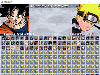 dragon ball vs naruto mugen by jonaX7 - Game Jolt