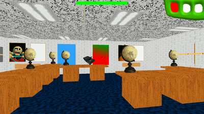 Baldi's Basics but letters and numbers don't exist (Baldi's Basics