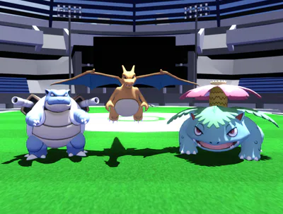 Game Pokemon Online 3D - Colaboratory