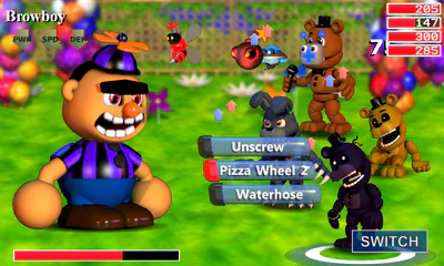 I found a copy of FNaF World Update 2 Mobile and this is what