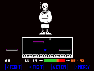 Underswap: Sans Battle Pacifist Route (UNOFFICIAL) by Papap Dude - Game Jolt