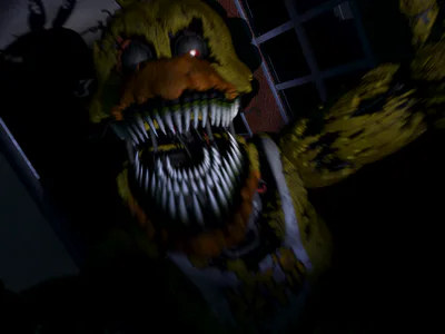 Five Nights at Freddy's 4: NIGHTMARE FREDDY JUMPSCARE 