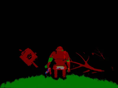 He become what people thought he was before...