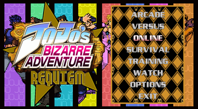 Jojo S Bizarre Adventure Requiem Mugen By Oddpomegranate Game Jolt - testing a new jojo s bizarre adventure game on roblox jojo