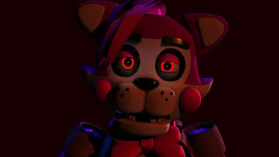 Cindy in a pose reminiscent of a scene from the FNaF Plus trailer