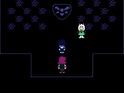 The third hero, the prince, alone in deepest dark.