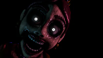 A frame of Valentine's jumpscare