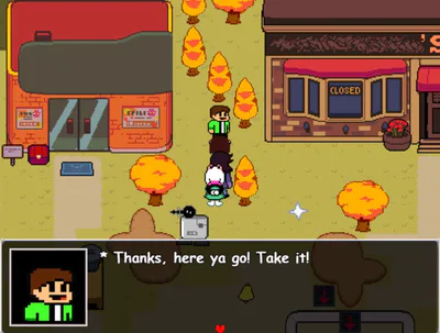 Using a RPG Maker MV addon called "Deltarune Engine" for making this (Work on progress)